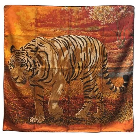 Hermes Bengal Tiger Scarf 